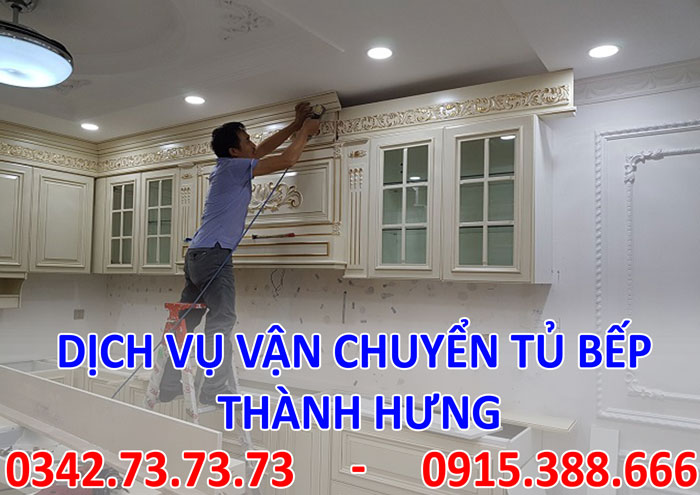 Dịch vụ chuyển tủ bếp tại Hà Nội giá rẻ