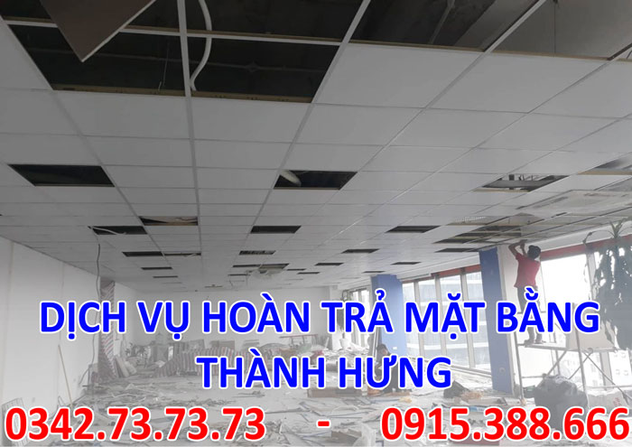 Dịch vụ hoàn trả mặt bằng uy tín chất lượng tại Hà Nội Dịch vụ hoàn trả mặt bằng uy tín chất lượng tại Hà Nội