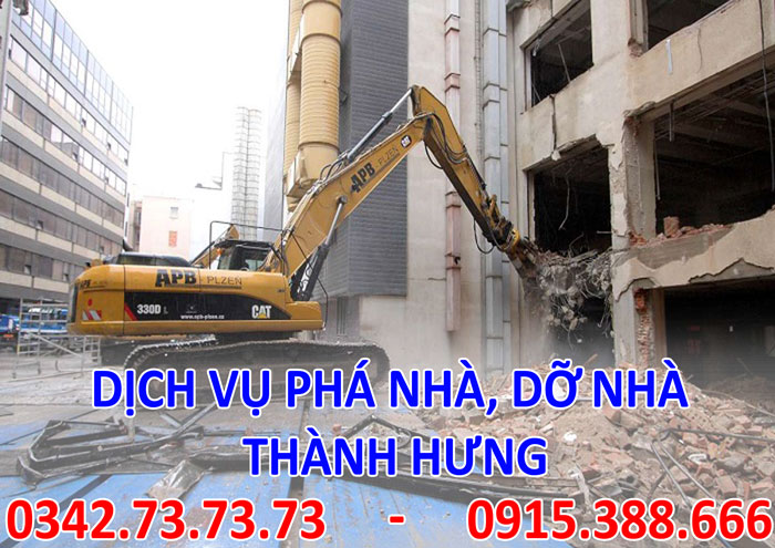 Dịch vụ phá nhà, dỡ nhà tại Hà Nội giá rẻ