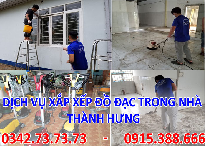 Dịch vụ xắp xếp dọn dẹp nhà cửa tại Hà Nội giá rẻ