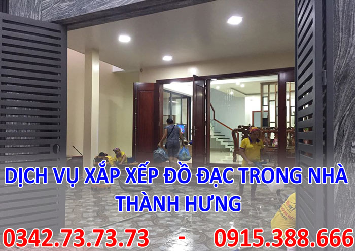 Dịch vụ xắp xếp dọn dẹp nhà cửa tại Hà Nội
