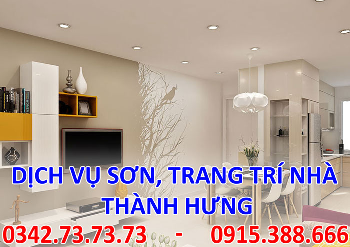 Dịch vụ sơn, trang trí nhà cửa