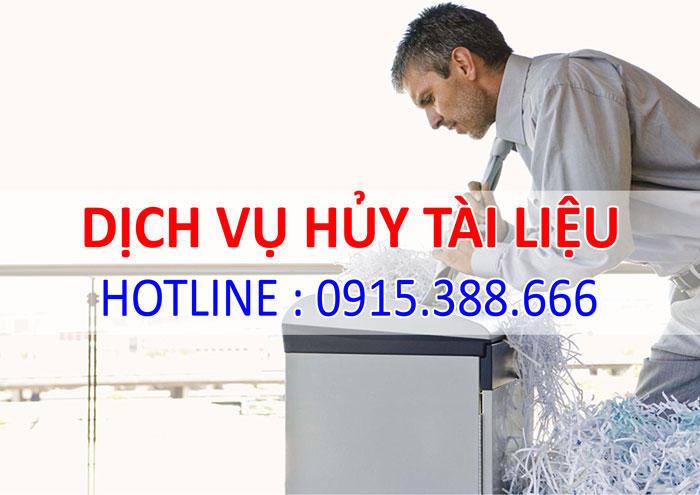 Dịch v�?tiêu hủy tài liệu chuyên nghiệp