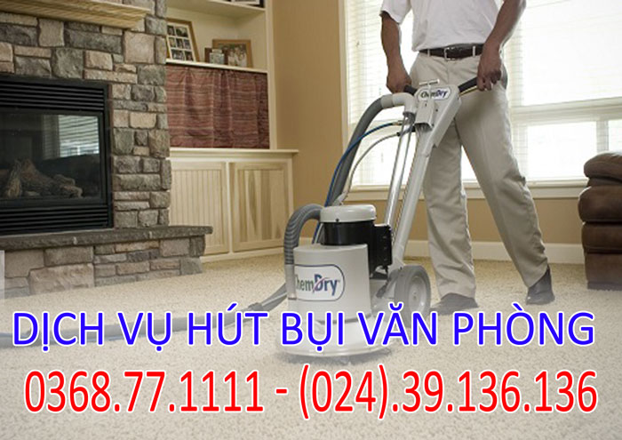 Dịch vụ hút bụi văn phòng
