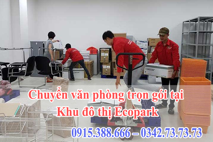 Chuyển văn phòng trọn gói tại Khu đô thị Ecopark