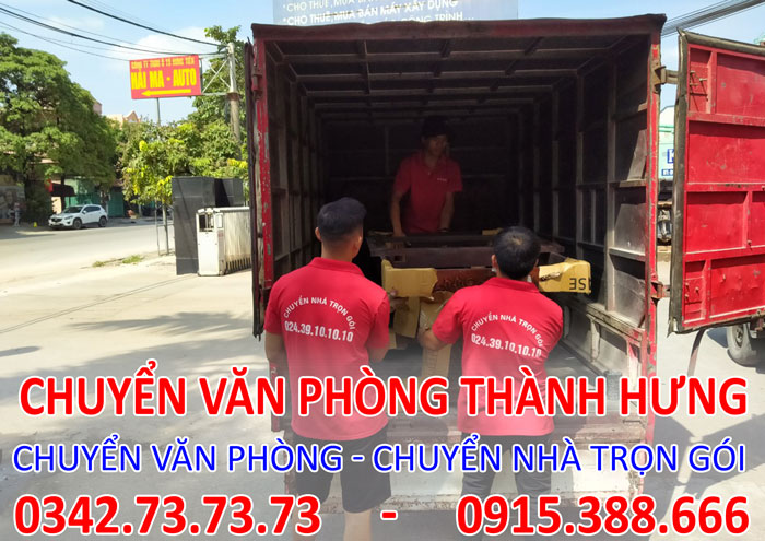 Dịch vụ chuyển văn phòng trọn gói tại KĐT Vinhomes Riverside