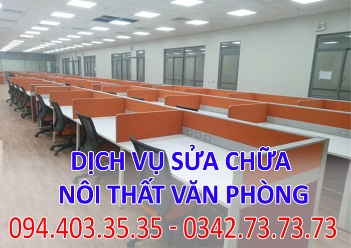 Dịch vụ sửa chữa nội thất văn phòng