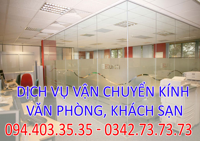 Thi công vách ngăn kính văn phòng