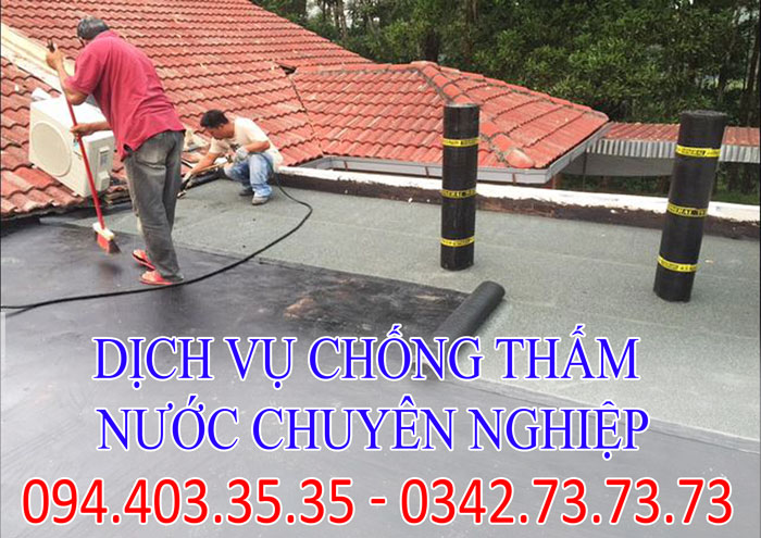 Dịch vụ chống thấm nước chuyên nghiệp tại Hà Nội