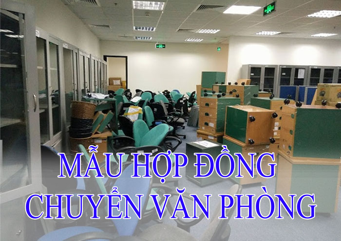 mẫu hợp đồng chuyển văn phòng
