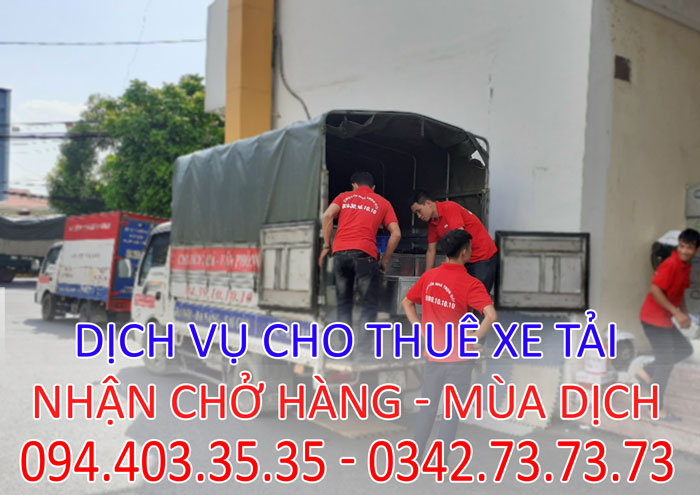 Cho thuê tải chở hàng Hà Nội đi Gia Lai