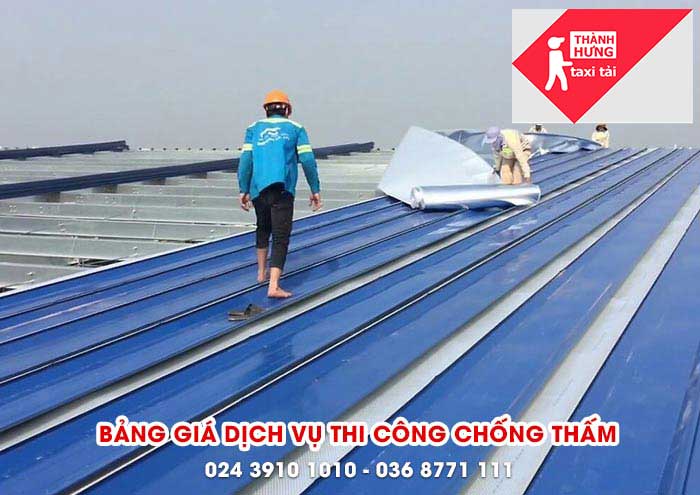 Dịch v�?thi công làm mái tôn trọn gói uy tín