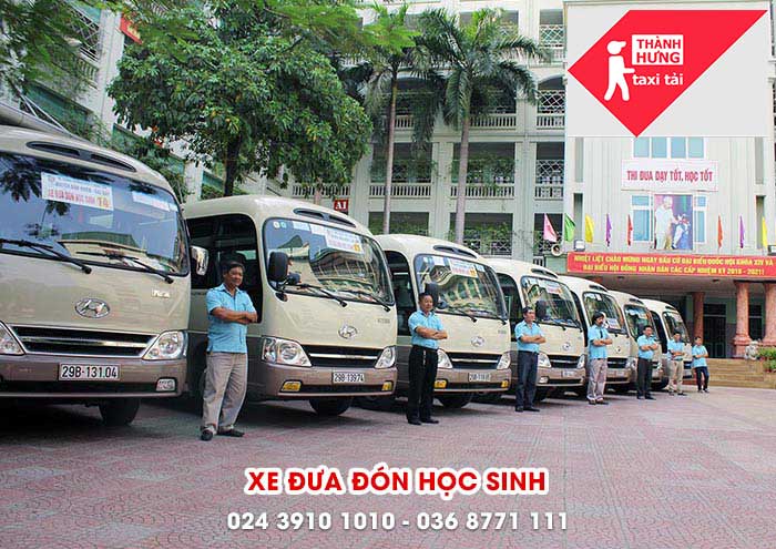 Dịch v�?xe đưa đón học sinh an toàn