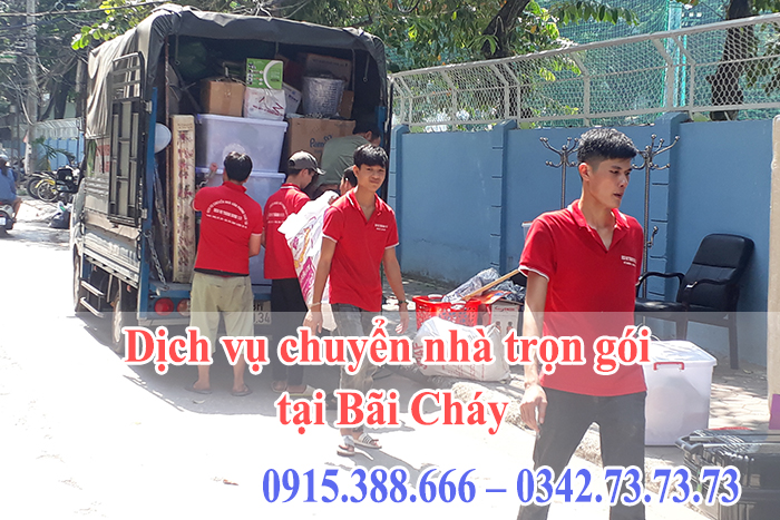 Dịch vụ chuyển nhà trọn gói tại Bãi Cháy giá rẻ
