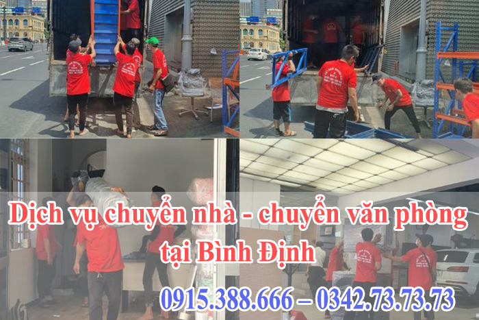 Dịch v�?chuyển nhà - chuyển văn phòng tại Bình Định