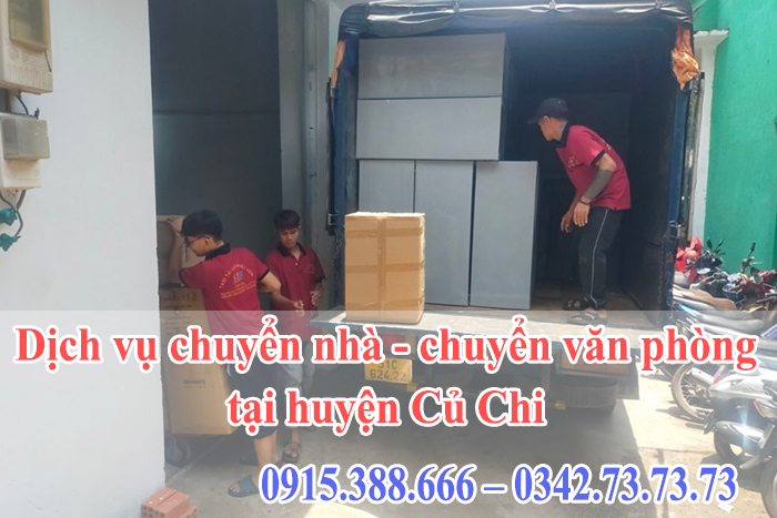 Dịch vụ chuyển nhà - chuyển văn phòng tại huyện Củ Chi
