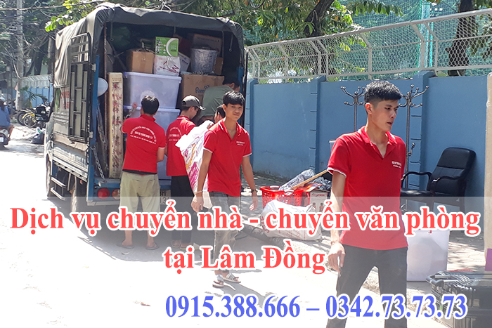 Dịch v�?chuyển nhà - chuyển văn phòng tại Lâm Đồng uy tín, chất lượng