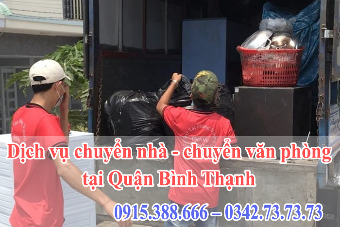 Dịch vụ chuyển nhà - chuyển văn phòng tại Quận Bình Thạnh