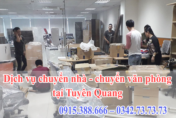 Dịch vụ chuyển nhà - chuyển văn phòng tại Tuyên Quang