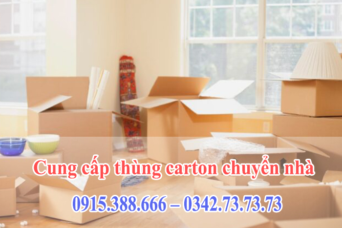 Địa chỉ cung cấp thùng carton chuyển nhà giá rẻ