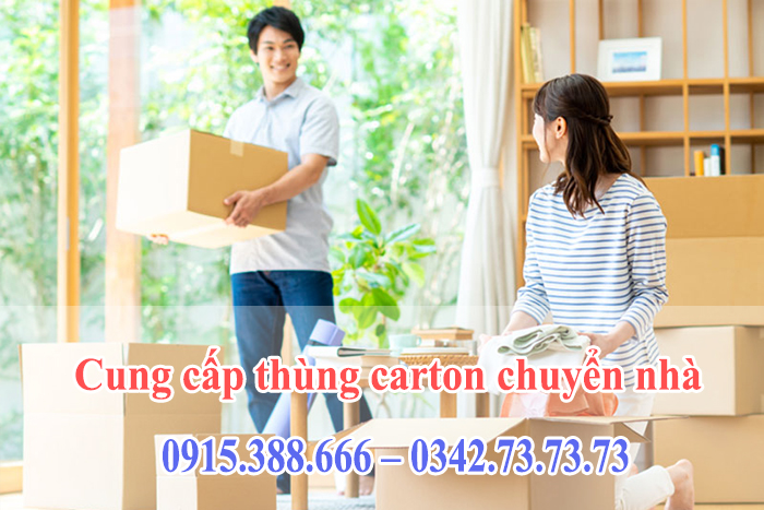 Mua thùng carton chuyển nhà ở đâu?