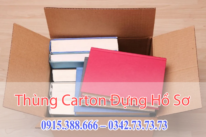 Thùng Carton Đựng Hồ Sơ, Tài Liệu văn phòng.