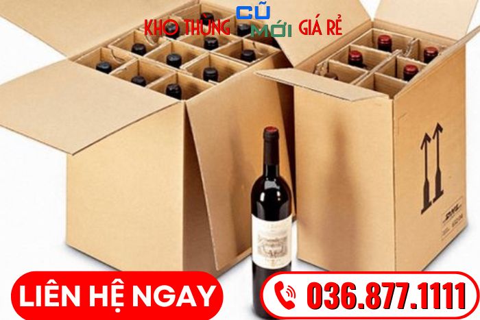 thung-carton-dung-ruou-gia-re bán thùng carton đựng rượu giá rẻ