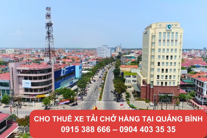 Nhu cầu thuê xe tải vận chuyển hàng tại Quảng Bình đang tăng nhanh