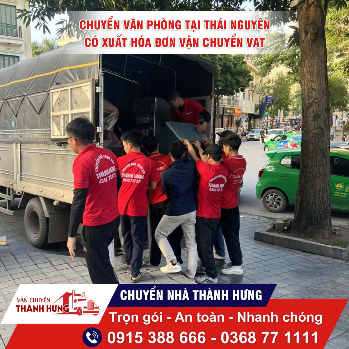 Chuyển văn phòng Thái Nguyên uy tín